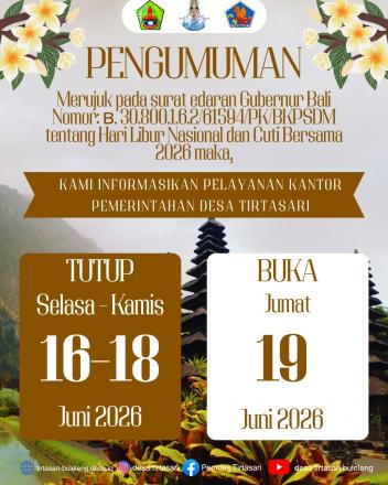 LIBUR NASIONAL DAN CUTI BERSAMA HARI RAYA GALUNGAN